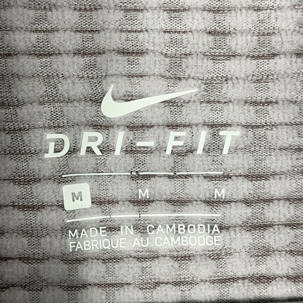 Nike Women Pullover M Purple Dri-FIT 1/4 Zip Thumbhole Running Athleisure Gorp
